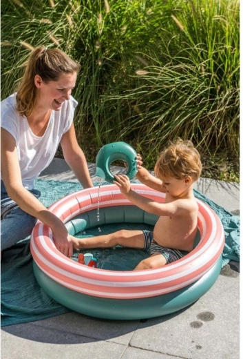Piscinetta gonfiabile per bambini Quut garden green 80 cm