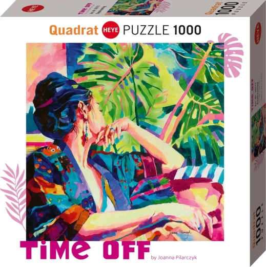 Puzzle quadrato Heye Time Off: Neve da 1000 pezzi