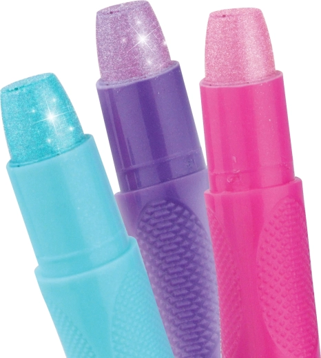 Effetto glitter sui capelli