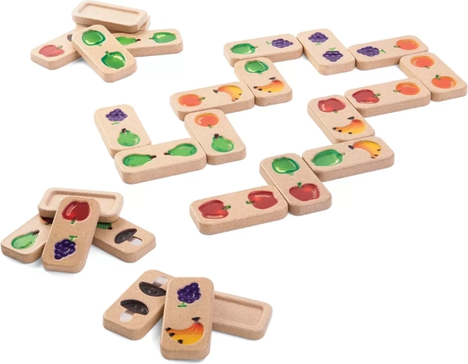 PlanToys domino frutta e verdura