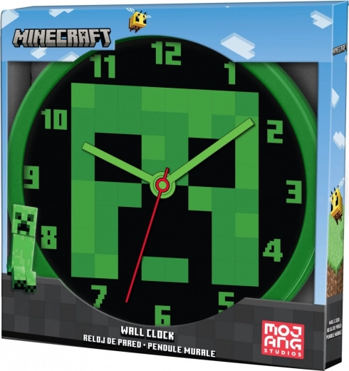 Orologio da parete Minecraft 25 cm