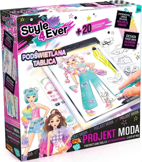 Progetto moda – tavoletta luminosa per il design