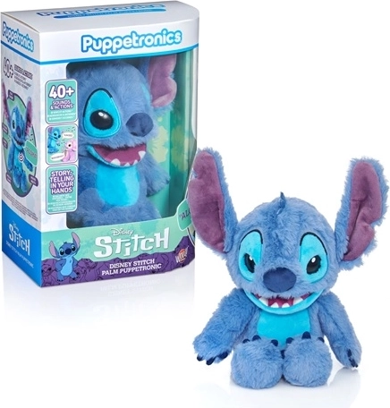 Mini burattino da dito interattivo Stitch