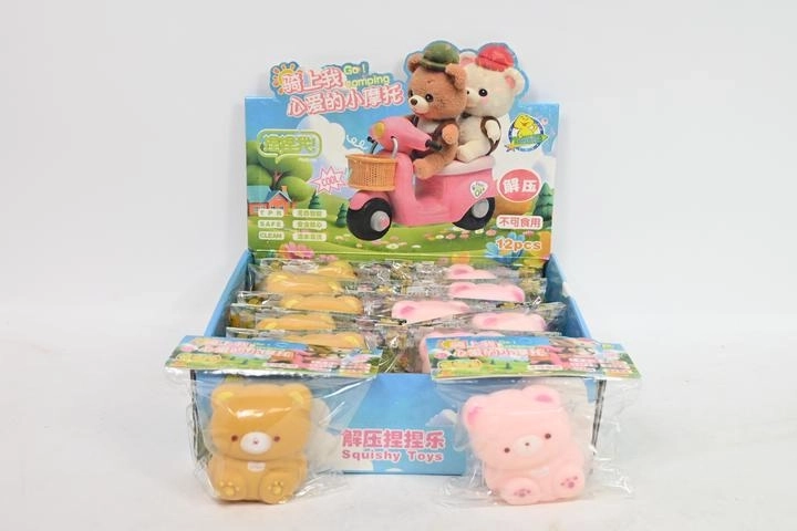 Orsetto antistress da schiacciare – squishy (12 pz in espositore)
