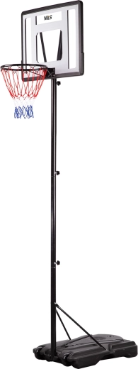 Canestro da basket portatile NILS con altezza regolabile