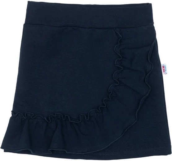 Gonna confortevole con volant