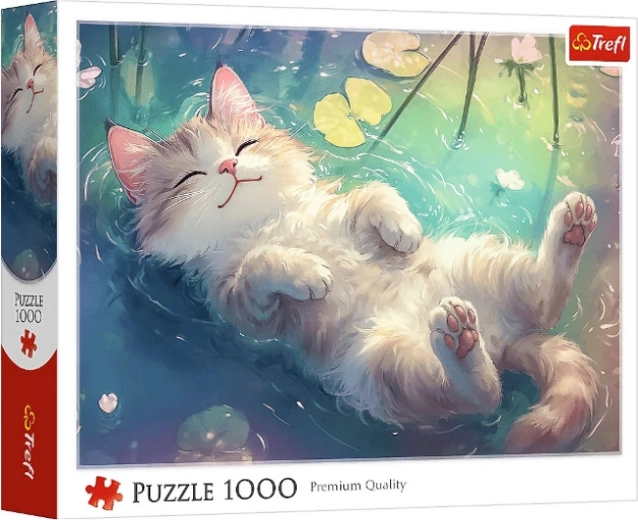 Puzzle 1000 pezzi Purrfetto relax