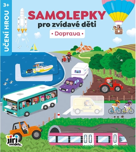 Adesivi per bambini curiosi: Trasporti
