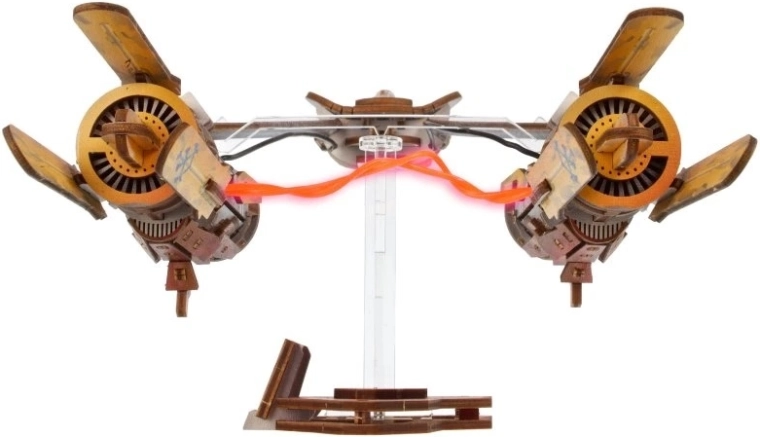 Arco al plasma LED come nel film