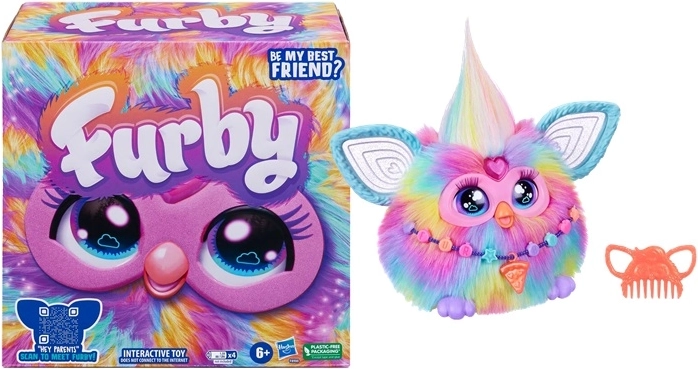 Hasbro Furby tie-dye (versione inglese) - 1 pezzo