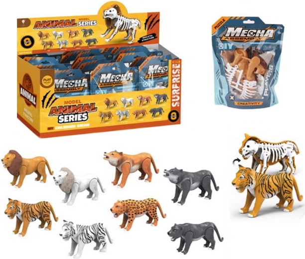 Animaletto con scheletro Safari – figurina da assemblare