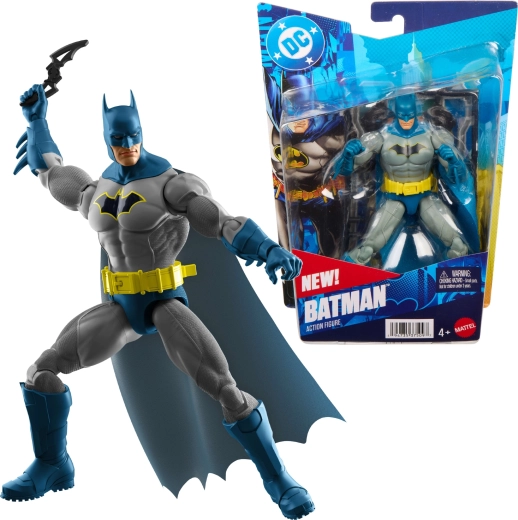 Mattel DC Comics action figure Batman 17 cm con accessori