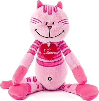Woodyland Lumpin peluche gattina Rosalie rosa 38 cm