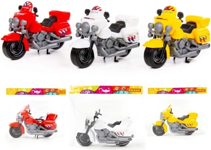 Motocicletta in plastica per bambini – 3 colori