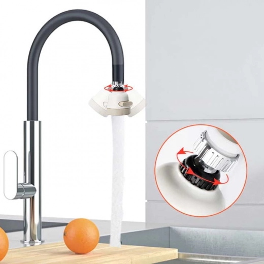 Rotazione fluida a 360° per un orientamento preciso del getto