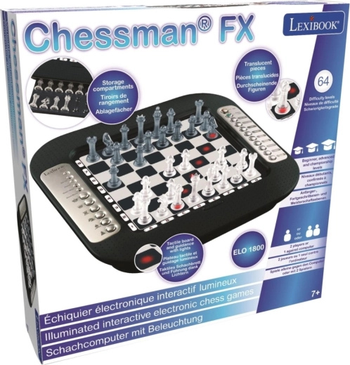 Lexibook gioco di scacchi elettronico ChessMan FX