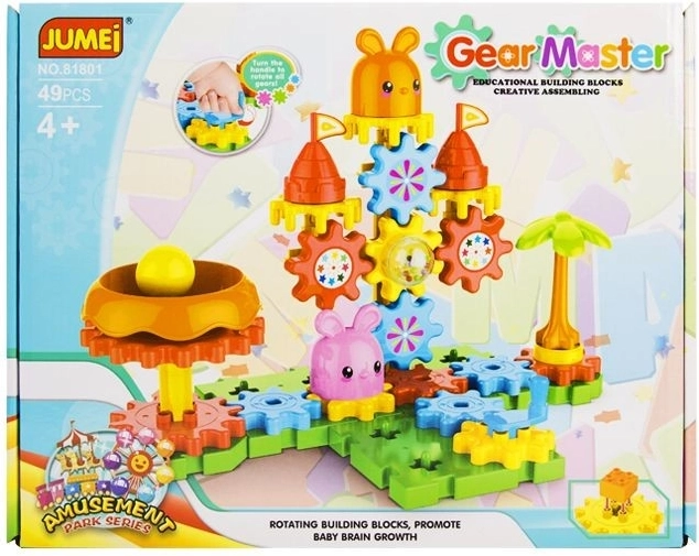 Mattoncini mobili Jumei 4+ parco divertimenti (49 pezzi)