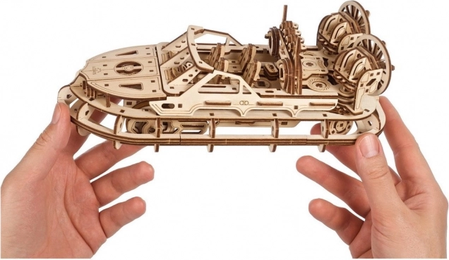 Puzzle 3D in legno dettagliato per livello intermedio