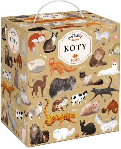 Puzzle Puzzlove gatti 1000 pezzi