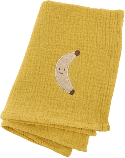 Delicata copertina in mussola di cotone