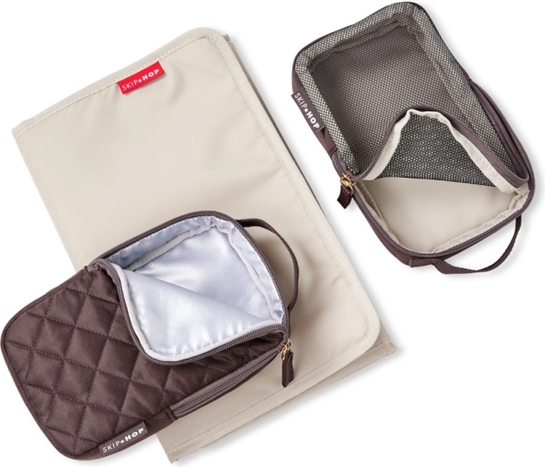 2 organizer nella tasca frontale