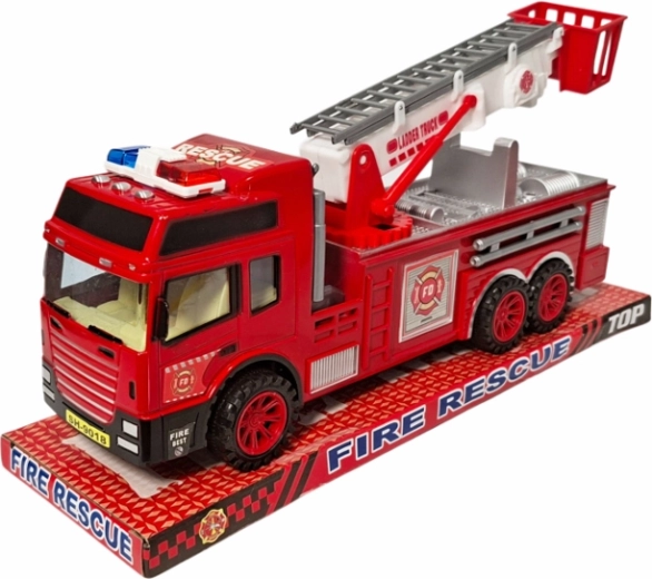 Camion dei pompieri con luce e suono - 1 pezzo