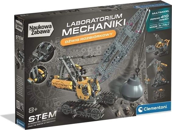 Kit scientifico – gru meccanica da demolizione (laboratorio) - 1 pezzo