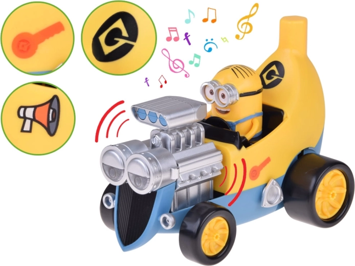 Luci, suoni e frasi dei Minion