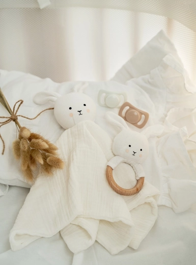 Doudou in mussola 100% cotone