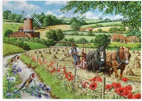 Puzzle House of Puzzles Sentiero verso il mulino a vento, 500 pezzi grandi