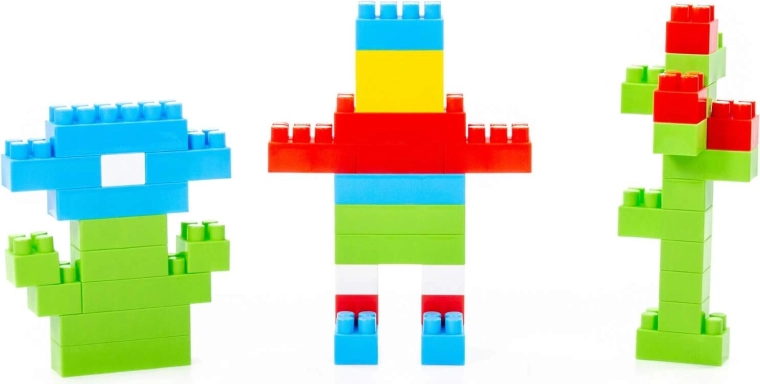 Costruzioni creative con 174 pezzi