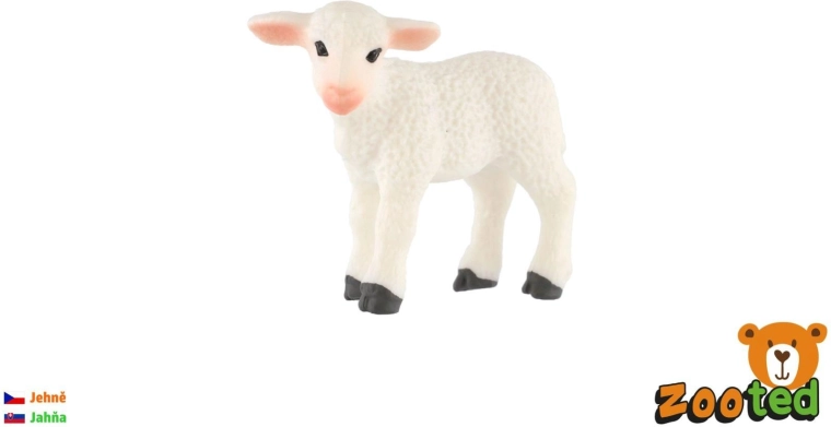 Figurina Zooted di agnello di pecora domestica 5 cm