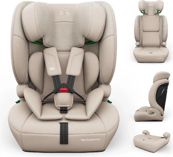 Seggiolino auto Kinderkraft Comfort Up 2 Plus i-Size 76–150 cm beige