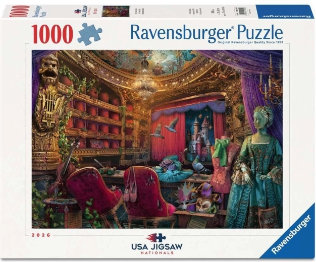 Puzzle Ravensburger USA Jigsaw Nationals: L’ultimo sipario 1000 pezzi