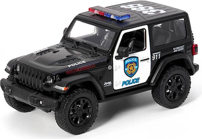 Modello in metallo Jeep Wrangler – polizia 2018