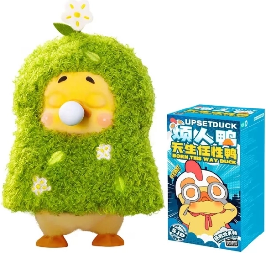 Figurina da collezione Upset Duck Born This Way in blind box - 1 pezzo