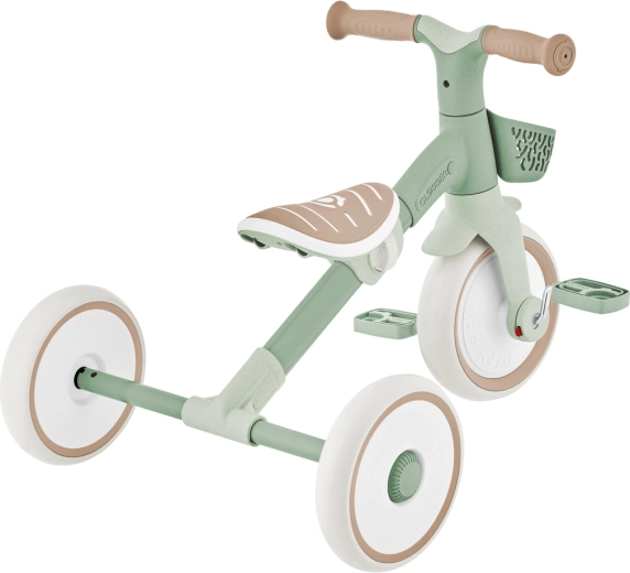 2 in 1: triciclo e bici senza pedali