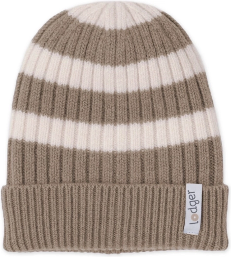 Cappellino Lodger stripe merino buffalo 6–12 mesi