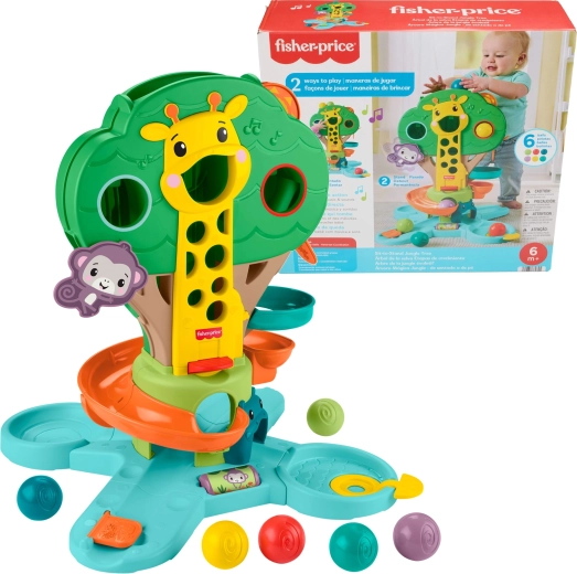 Fisher-Price albero attivo con palline dal sedersi allo stare in piedi