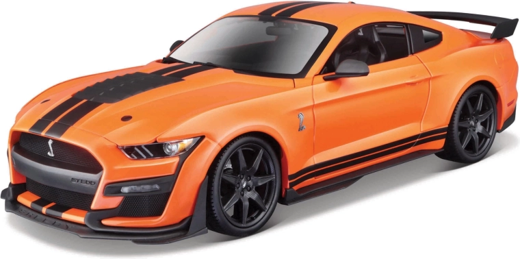 Maisto Ford Mustang Shelby GT500 2020 modello arancione 1:18