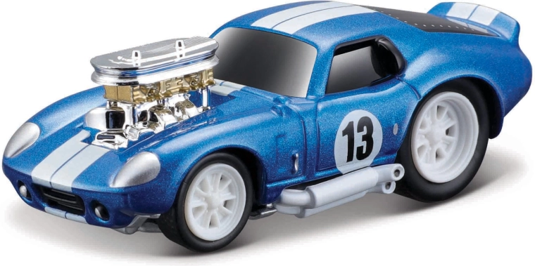 Maisto Muscle Machines Shelby Cobra Daytona Coupe blu 1:64