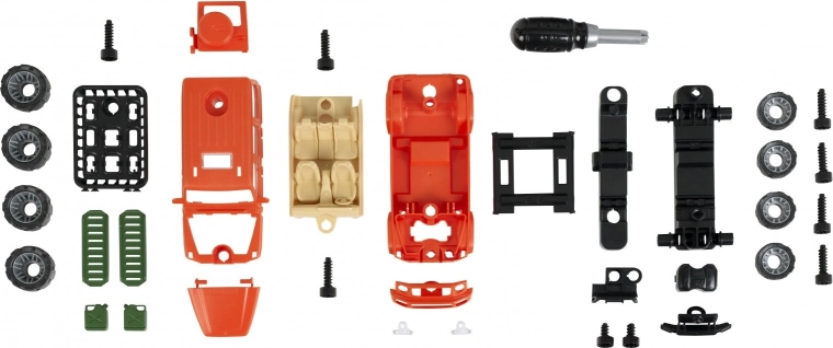 Costruzione e smontaggio con vero cacciavite