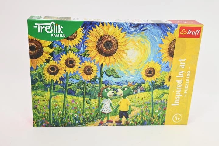 Puzzle Trefl Inspired by Art 100 pezzi – Passeggiata tra i girasoli