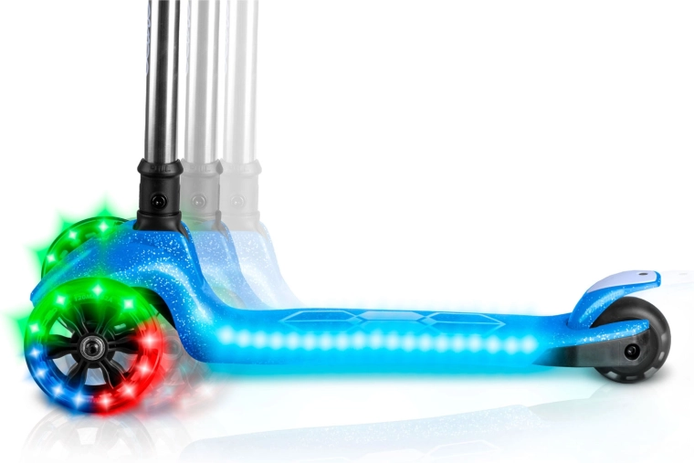 Ruote LED e pedana illuminata