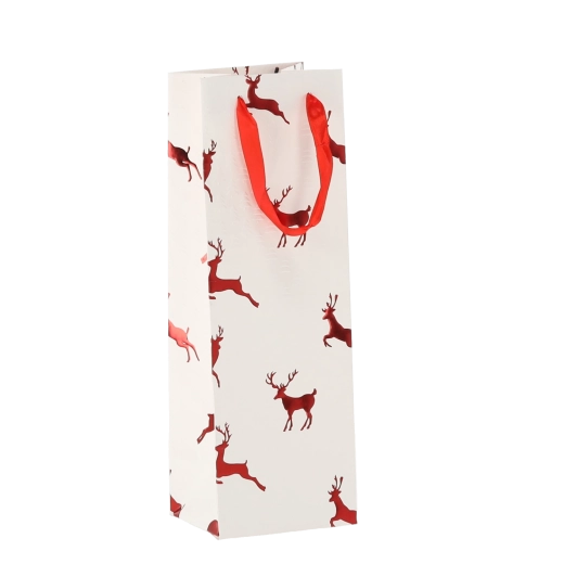 Motivo natalizio con renne