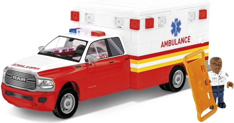 Ambulanza RAM 3500 realistica in scala 1:35