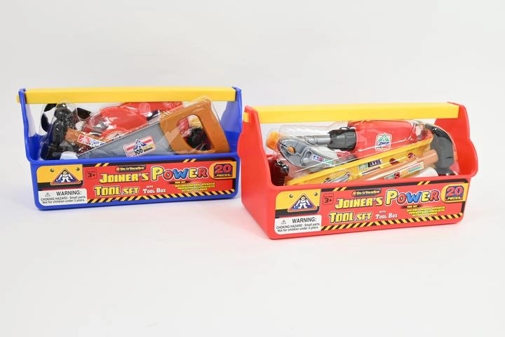 Set di attrezzi per bambini in valigetta (20 pezzi)
