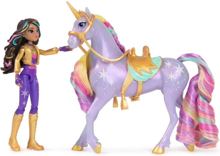 Magico unicorno Wildstar con criniera arcobaleno