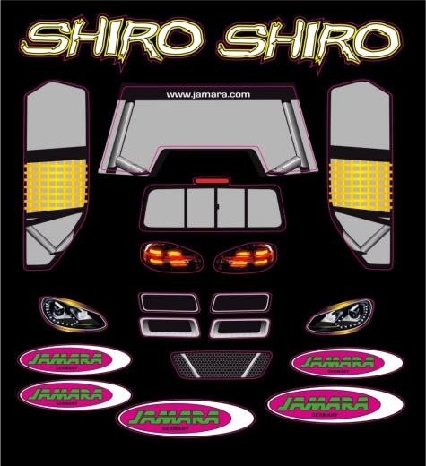 Foglio decorativo Shiro