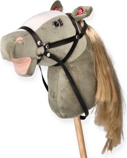 Testa di peluche con dettagli realistici